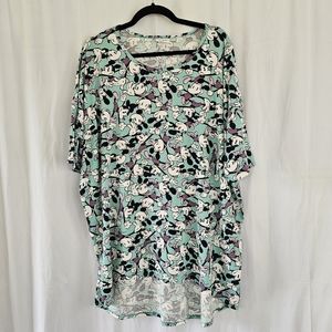 Disney Mickey Mouse 2XL LuLaRoe Irma Shirt